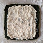 Crema di ricotta sulla base
