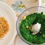 Spinaci e fagioli nel tritatutto