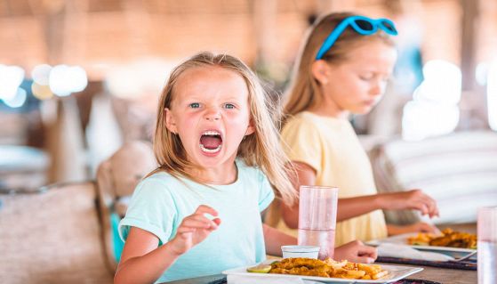 Bambini al ristorante