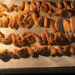 Biscotti delle suore in forno