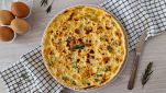 Crostata salata con zucca e zucchine