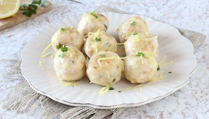 Polpette di pollo al limone