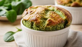Soufflè di spinaci