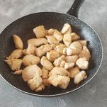Bocconcini di tacchino rosolati
