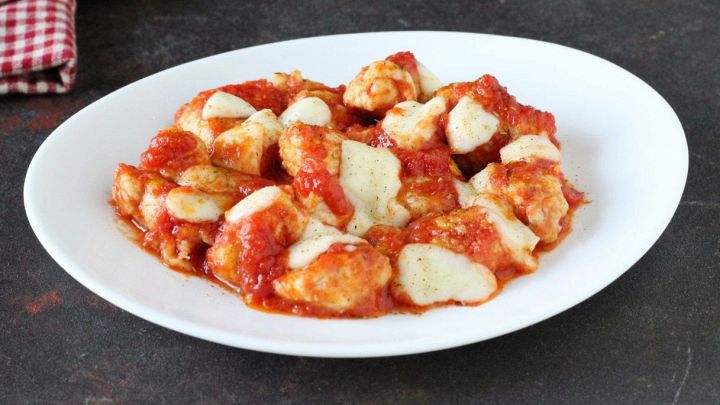 Bocconcini di tacchino alla pizzaiola