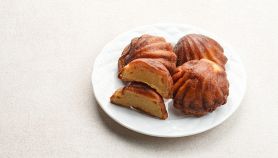 piatto con butter rice cake