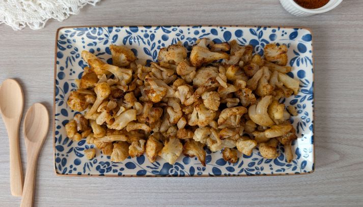 teglia con cavolfiore arrosto al forno