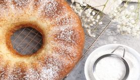 Ciambella con tofu e cannella