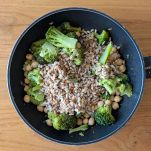 unire farro in padella