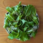 piatto con insalata