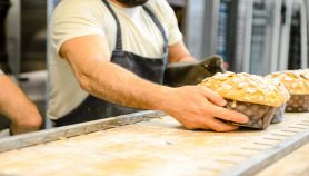 Pasticceria in cui si prepara il panettone