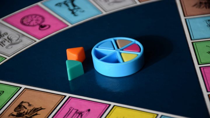 Pezzi del gioco da tavolo Trivial Pursuit