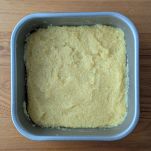 far rassodare polenta nella teglia