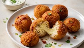 Polpette di fagioli con provola