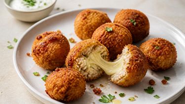 Polpette di fagioli con provola