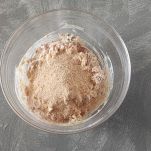 Impasto polpette di tonno con pangrattato