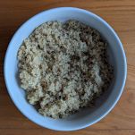 ciotola con quinoa cotta