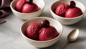 Sorbetto amarena cherry brandy