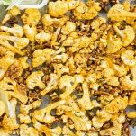 Teglia con cavolfiore alla paprika da cuocere