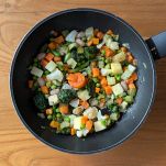 padella con verdure