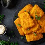 piatto di zucchine in carrozza