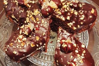 Goloserie: la torta a stella con fichi e nocciole