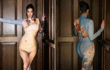 Kourtney Kardashian lancia la moda dellâ€™abito 