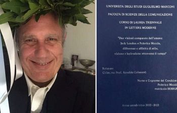 Federico Moccia si laurea con una tesi su...Moccia: ironia e risate social