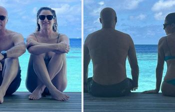 Luisa Ranieri e Luca Zingaretti: amore e relax alle Maldive