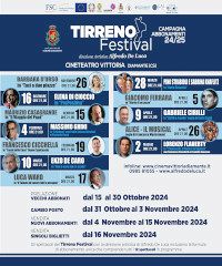 Tirreno Festival 2024-2025 - Piazza della Chiesa, Diamante (CS) - Una nuova stagione teatrale nella città di Diamante La città di Diamante (CS) ospiterà, presso il Cineteatro Vittoria, la nuova stagione teatrale del...