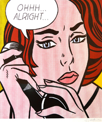 Le opere di Roy Lichtenstein, icona della Pop Art, in mostra a Desenzano