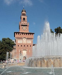 Tour delle Merlate del Castello Sforzesco