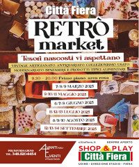 Retrò Market a Martignacco - Via Antonio Bardelli, Martignacco (UD) - Tesori nascosti vi aspettano A Martignacco torna il mercatino con vintage, artigianato, antiquariato, collezionismo, usato, modernariato, benessere e...