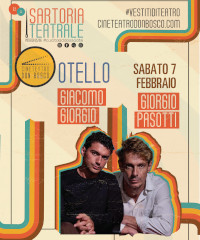 Giorgio Pasotti e Giacomo Giorgio al Teatro Don Bosco con