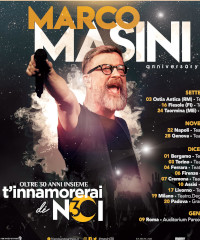 Marco Masini tour 2022 a Genova