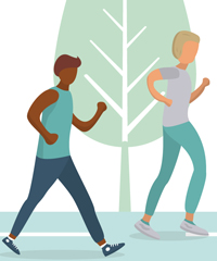 Fitwalking for AIL a Messina
