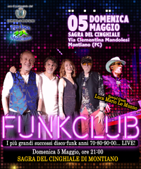 FunkClub in concerto a Montiano