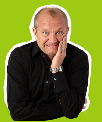 Andrea Pucci in scena con