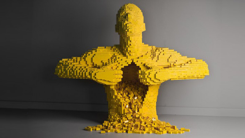 Quando i mattoncini LEGO sono arte