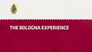 bologna experience