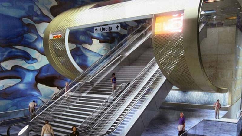 Aprirà a Napoli una stazione metro "sommersa"