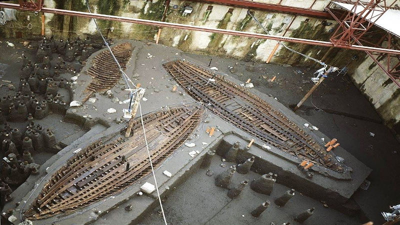 La metropolitana delle meraviglie: spunta la quinta imbarcazione