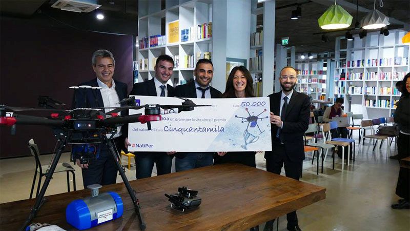Premio "NatiPer": vince il drone trasporta-sangue