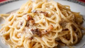 Carbonara pasta preferita dagli italiani