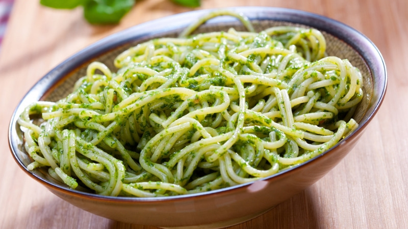 pasta pesto day