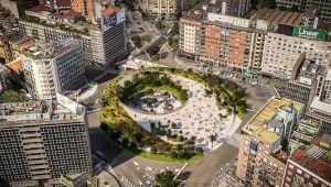 progetto rendering piazzale loreto