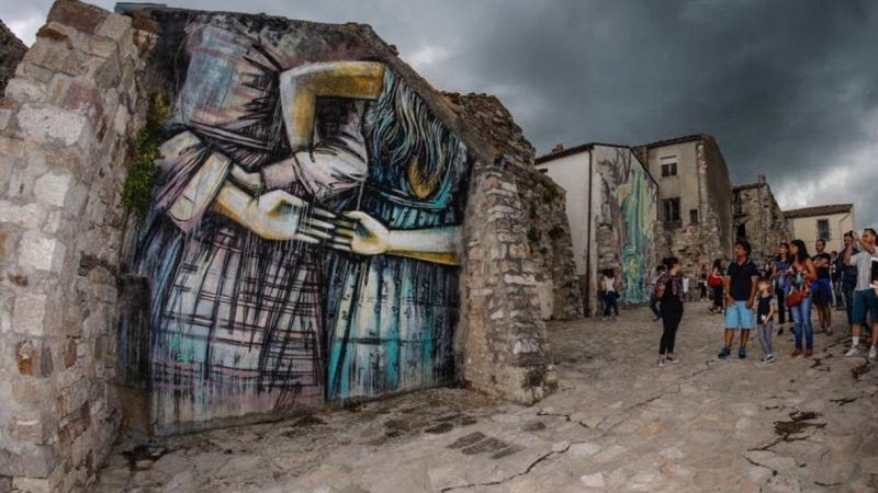 Civitacampomarano street art