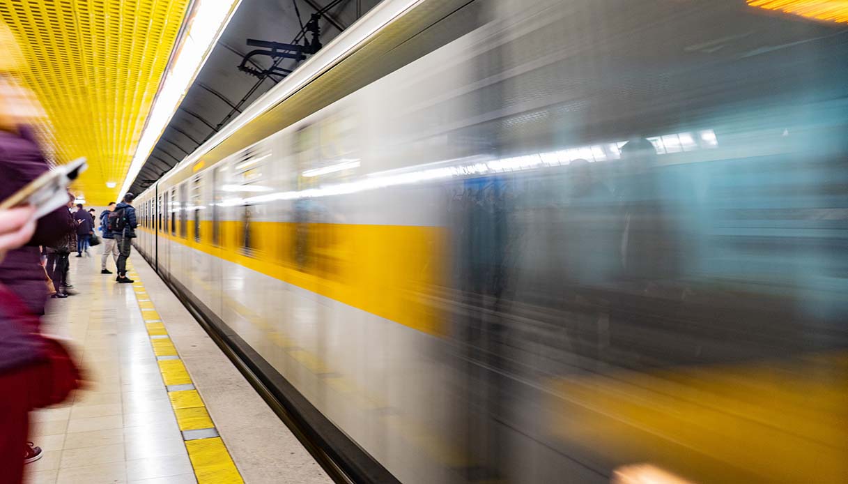 Metro gialla di Milano