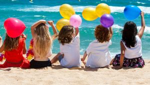 Bambini in spiaggia