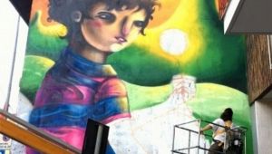 A Cornaredo un murale contro il climate change